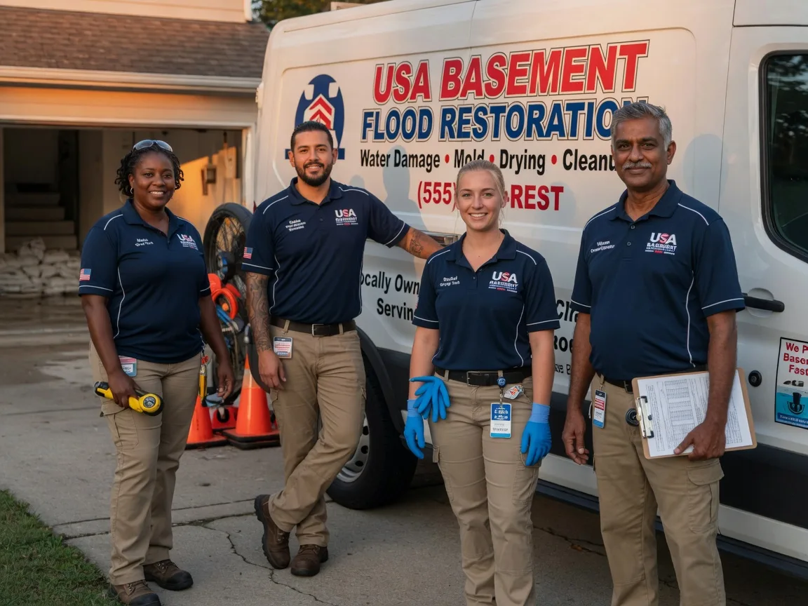 Basement Flood Cleanup company in Tokio, TX